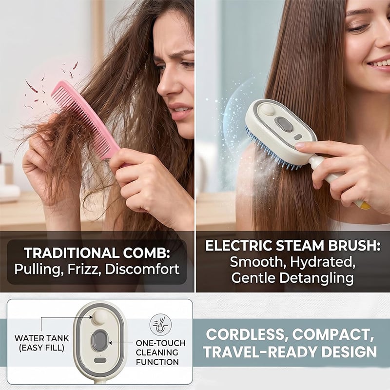 🎁2026 Electric Steaming Massage Hair Care Brush💯