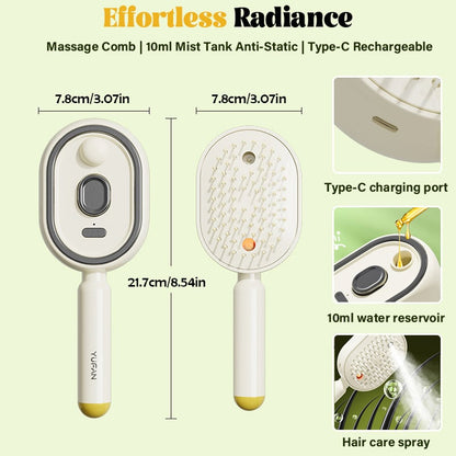 🎁2026 Electric Steaming Massage Hair Care Brush💯