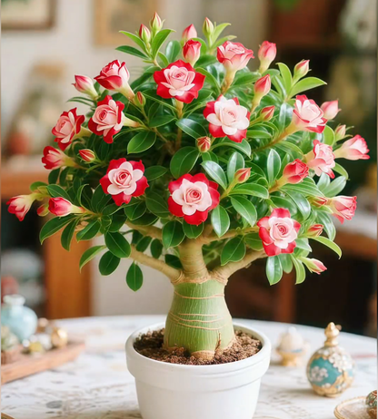 🌵 Rare Desert Rose Seeds 🌺 — Exotic Charm, Easy and Effortless Home Cultivation
