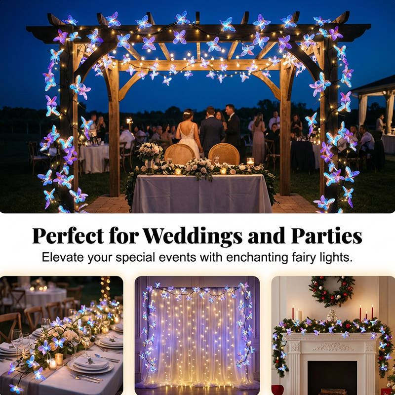 🥳2026 HOT SALE🥳💞50K+ SOLD!🦋Romantic Butterfly Vine LED Lights