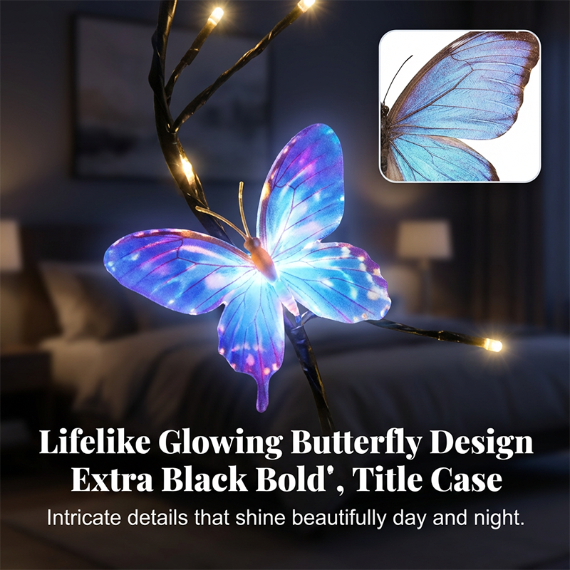 🥳2026 HOT SALE🥳💞50K+ SOLD!🦋Romantic Butterfly Vine LED Lights